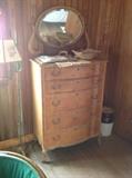 Antique Dresser / Mirror $ 220.00