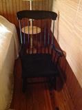 Vintage Wood Rocker $ 70.00