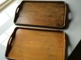 Wooden Trays - $ 10.00 each.