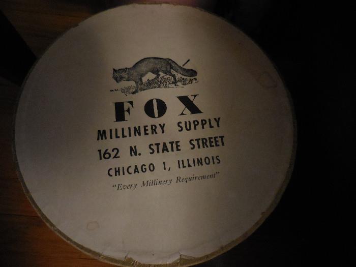Millinery  Hat box