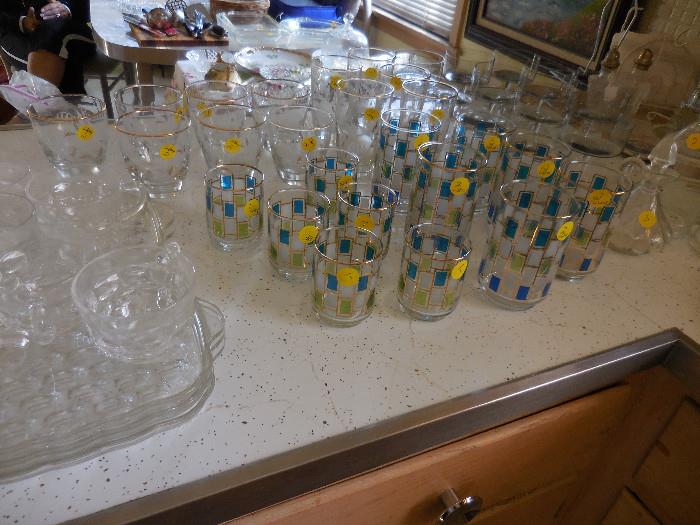 Mid Century Libby Glass Ware