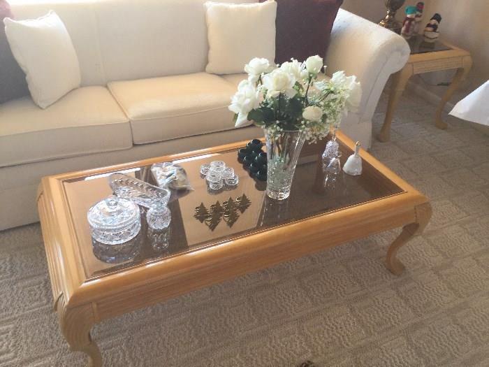 GlassTop Coffee Table