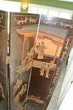 Antique Carved Asian Room Divider 
