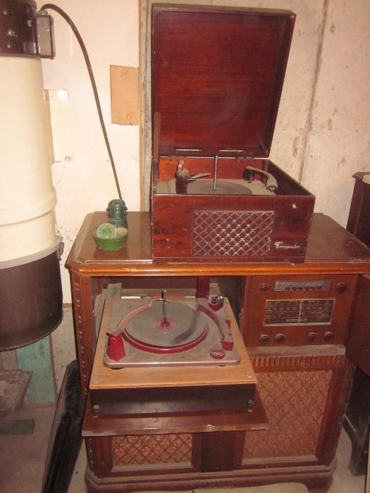 Record players, RCA Victor, Emerson