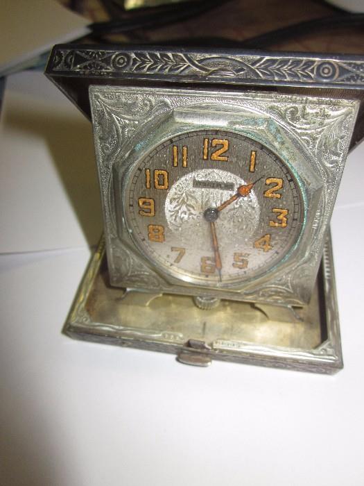 Elgin Illinois, Sterling Straford Travel clock