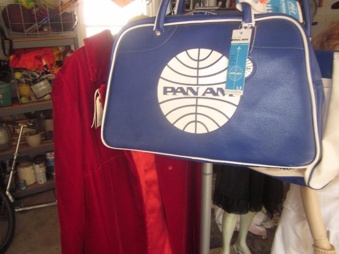 Pan Am vintage airlines bag