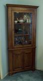 Hitchcock corner cabinet