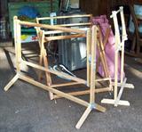 Portable Loom and Rug Weaving stands