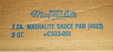 Whole set of unused Magnalite cookware