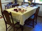 Table and 6 chairs
