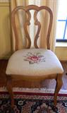 Needlepoint Dining chairs