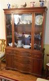 Mahogany China Cabinet
