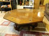 Octagonal coffee table