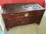 Carved chest