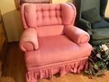 Over sized upholstered chair
