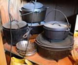 Nice cast iron collection