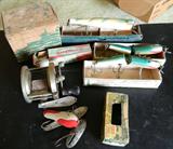 Vintage fishing gear