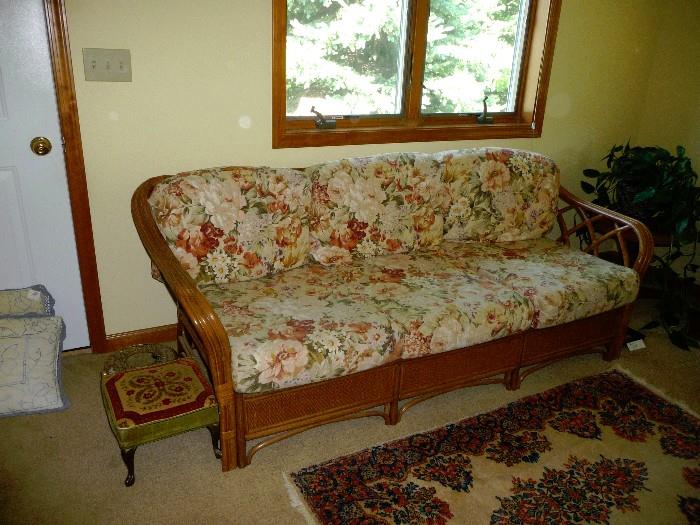 wicker sofa 