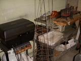 Grill, Etc. in the garage