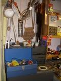 Tool boxes, tools, etc.