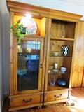 Two China hutch