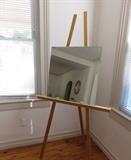 Mirror and easel