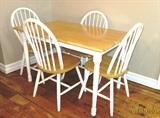 Dining table with four chairs