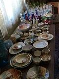 Limages plates, CruetsCollectable and English China 