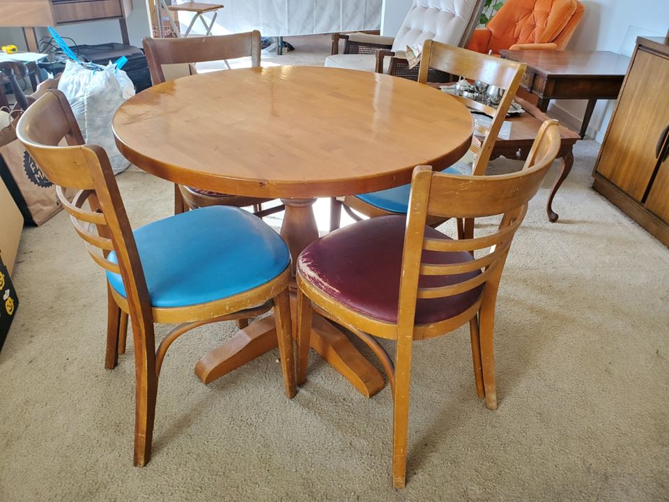 BUY ONLINE - 50% Off!  Hope chest, exercise bike, pine cabinet, dresser w/mirror- NORTHVILLE