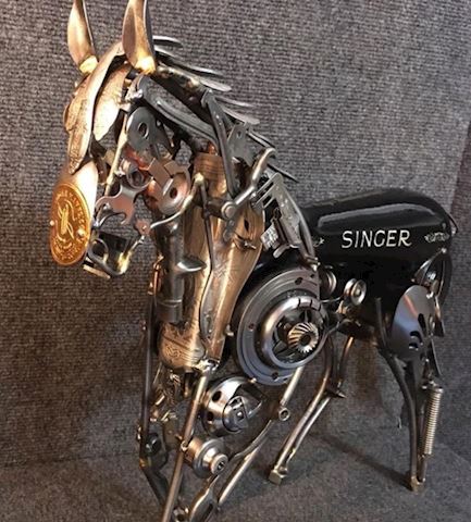 Sculpture by Artist Steve Hawkins