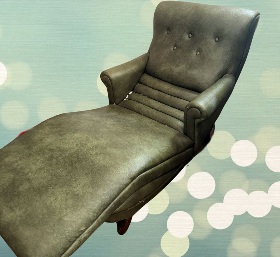 MidCentury Modern 1050's Contour Massage/Vibrating Lounge Chair/Chaise