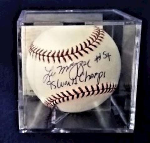 Leo Mazzone Autographed Base Ball