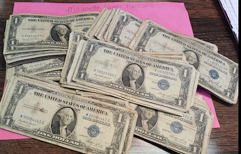 Estate Collection of 100 Silver Certificates