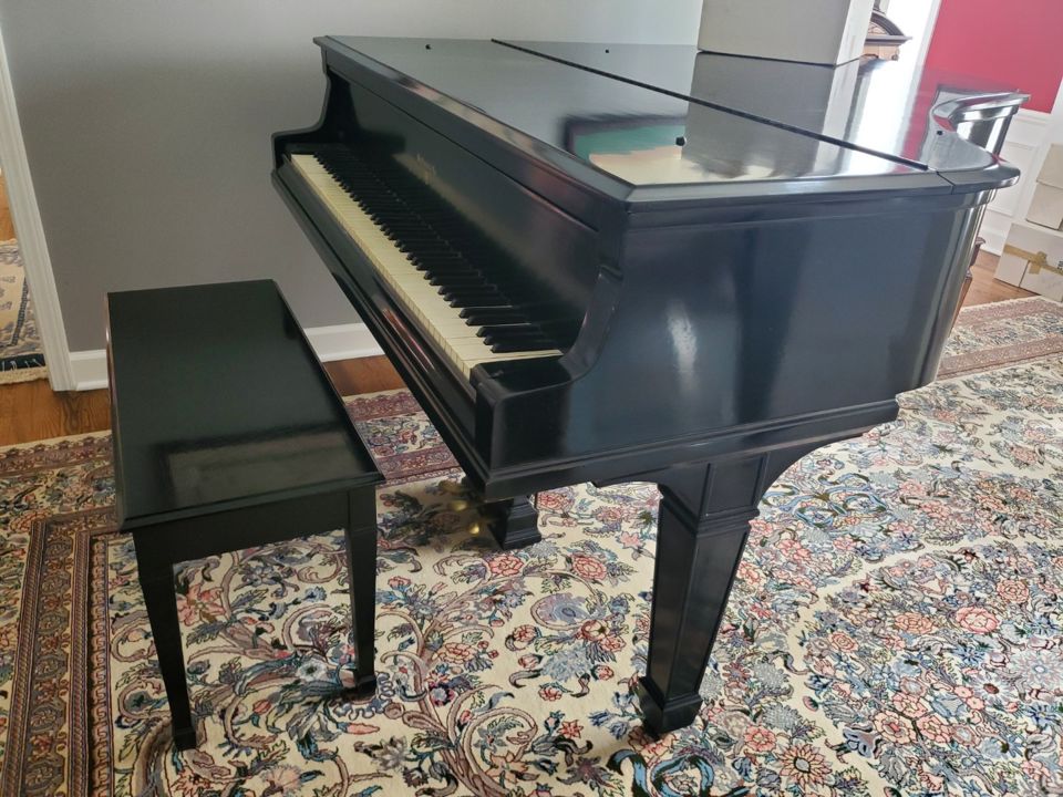 BUY ONLINE-50% OFF! Grand piano, display cabinets, ART - PLYMOUTH