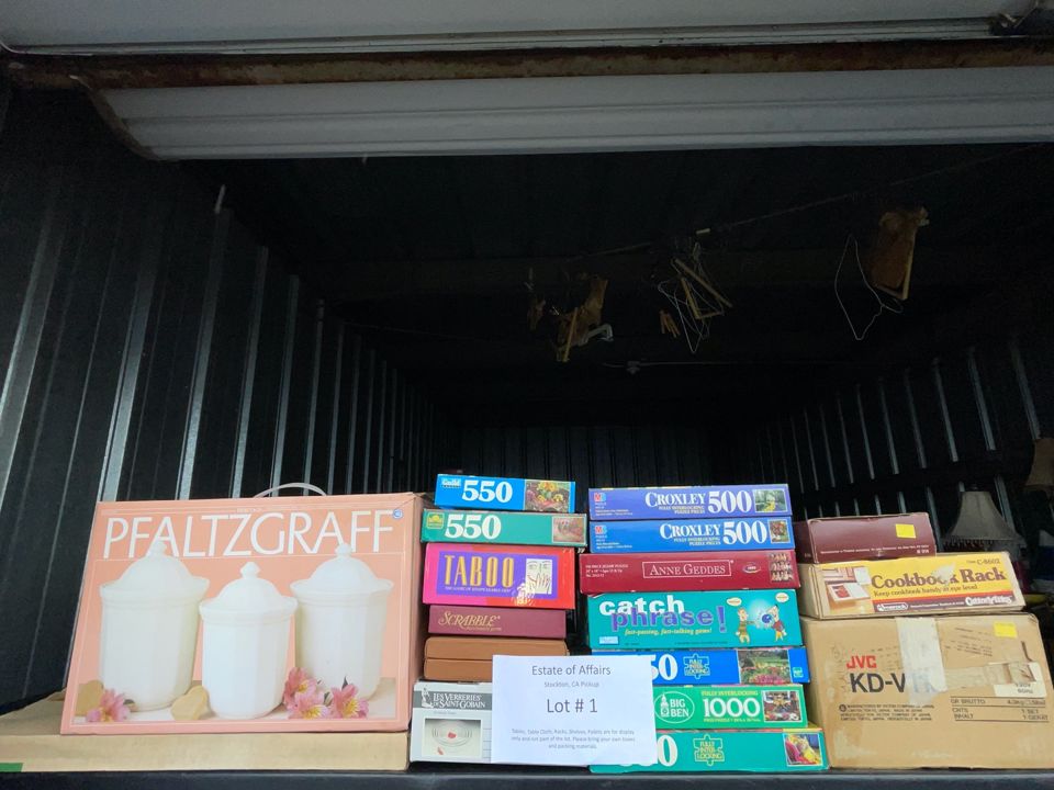 Estate of Affairs Hosts an On-Line Auction