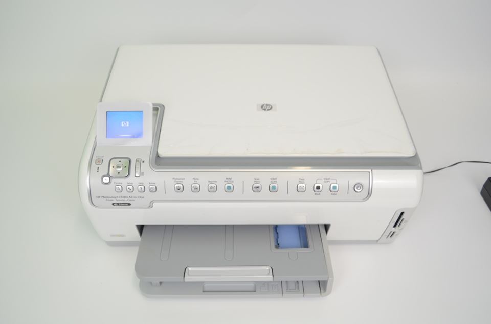 HP Photosmart C5180 All-In-One Printer Scanner Copier bidding ends 7/2  $30.00 | EstateSales.NET