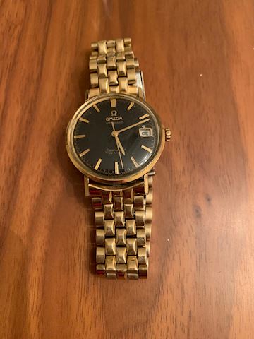 JW 102 Omega Watch Seamaster DeVille Gold
