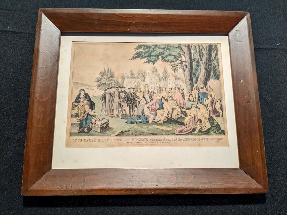 Currier & Ives, Haskell & Allen and Others Vintage Hand Colored Lithographs