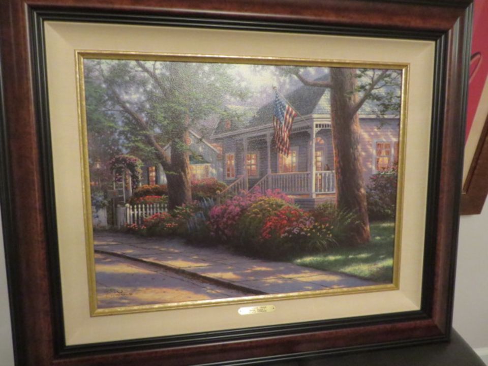 Vintage Jewelry Signed Art Thomas Kinkade Sterling Books WWII Cells Online Auction 