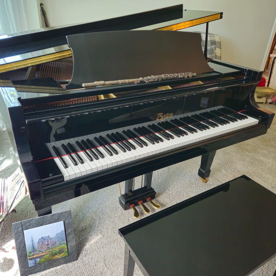 BUY ONLINE! Electric bike, Grand Piano, grey tweed sofa, patio, guitars, hunting gear - PLYMOUTH