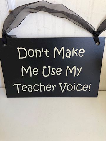 Go2Girlz Teacher sign