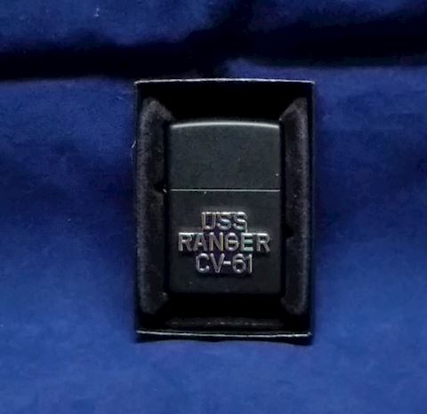NIB Zippo Lighter-USS Ranger CV61
