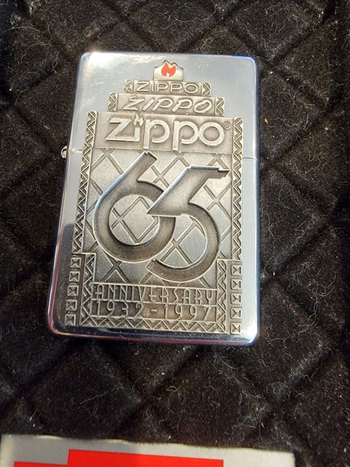 65th Anniversary Zippo Lighter with Tin bidding ends 8/22 $100.00 