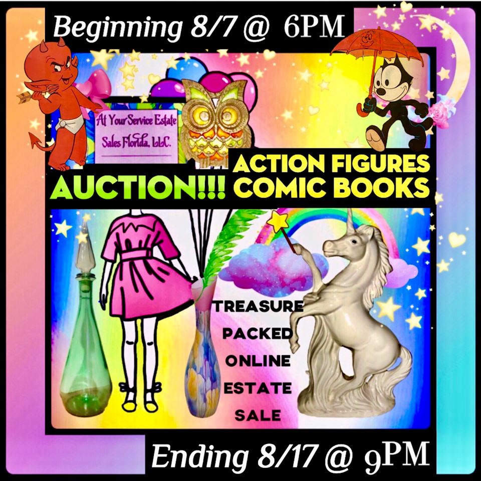 Auction Comic Books Action Figures
