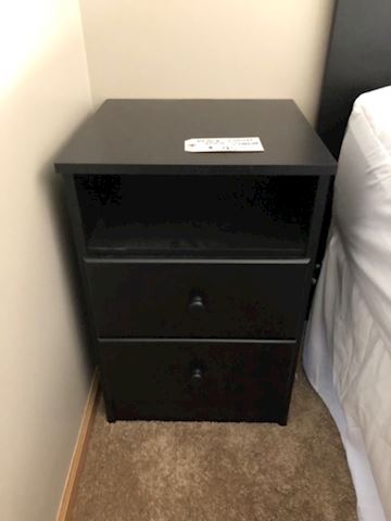 Two drawer nightstand