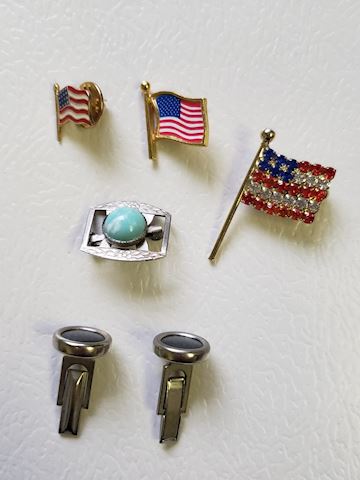Pins and Cuff Lot