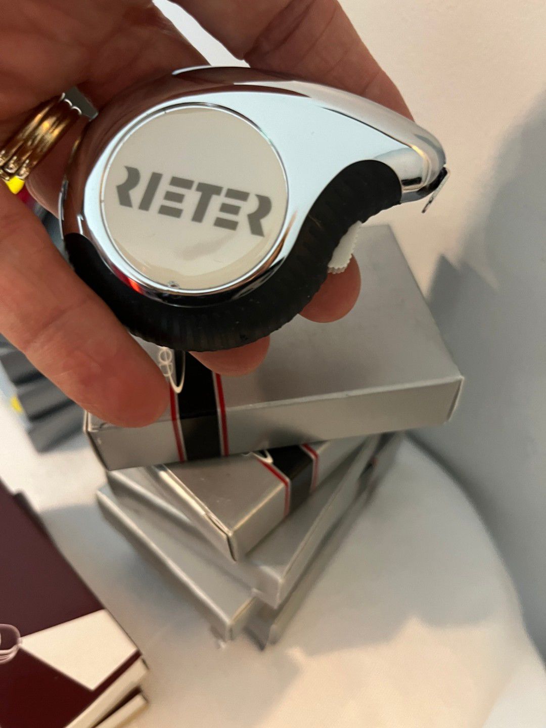 61 Five Measuring Tapes 'Barlow' Norwood for Rieter bidding ends 5/23