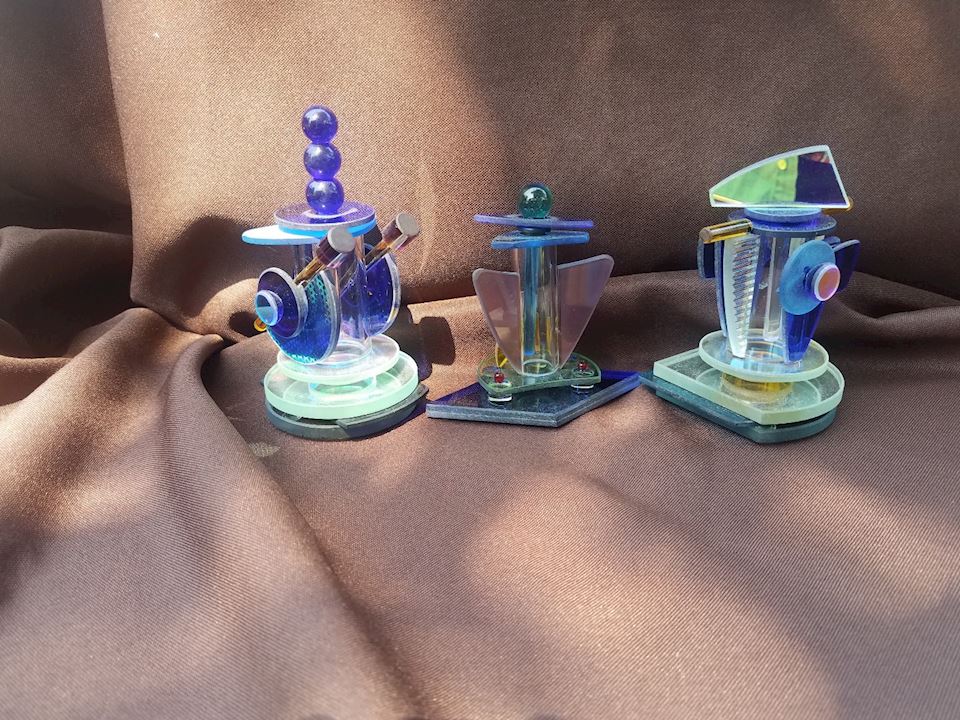 Signed and numbered glass items & fun vintage finds