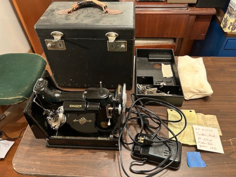 Sewing up on Arnold Avenue (On-line pre-sale)