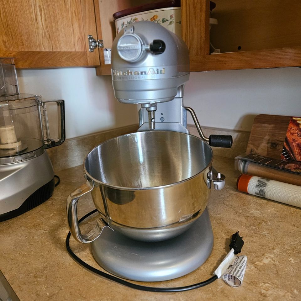 BUY ONLINE - KitchenAid mixer, MCM dressers, Cherry stained DR table & chairs  - NORTHVILLE